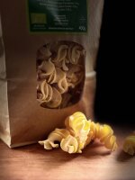 Bio-Dinkelnudeln Wellenband