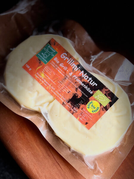 Bio-Grillk&auml;se "Grillmi" 180g natur