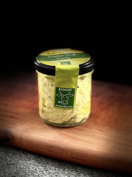 Bio-Frischk&auml;se in &Ouml;l "Frischer Gru&szlig;" Curly