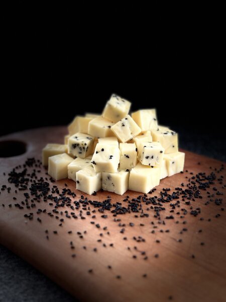 Bio-Weidemilchk&auml;se Schwarzk&uuml;mmel, Laib